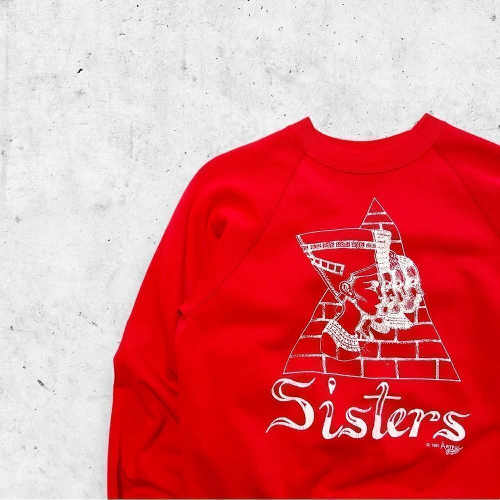 Vtg 1991 Sisters Black History Sweatshirt, Pride Ancestors, African American 90s - Picture 2 of 8
